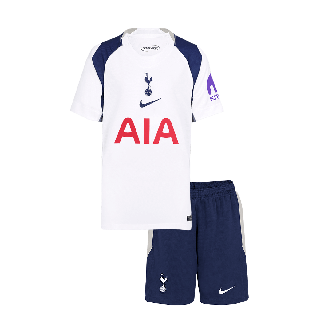 Base Kit Bambino Tottenham Hotspur Casa 2025/26 - 2 Pezzi