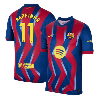 Maglia Replica Barcelona Quarta RAPHINHA #11 Uomo 2025/26