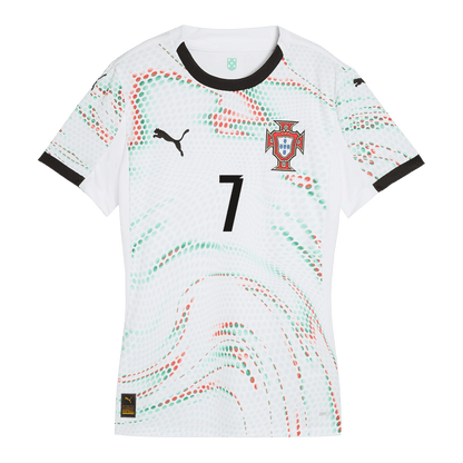 Maglia Replica Portugal Trasferta RONALDO #7 Donna 2025