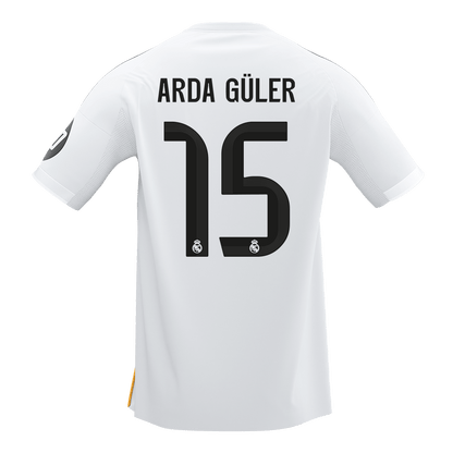 Maglia Replica Real Madrid Casa ARDA GÜLER #15 Uomo 2025/26