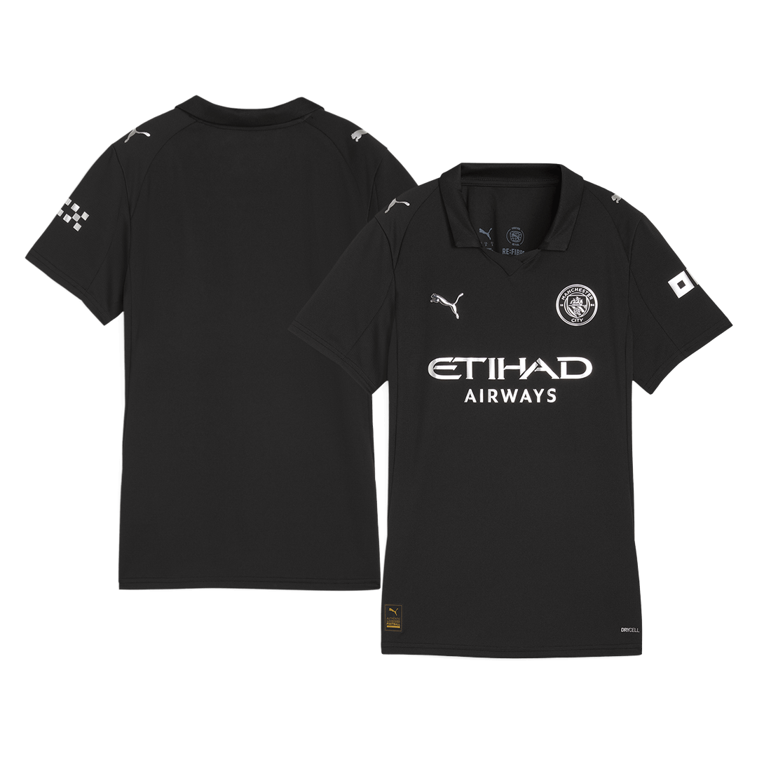 Maglia Replica Manchester City Trasferta Donna 2025/26