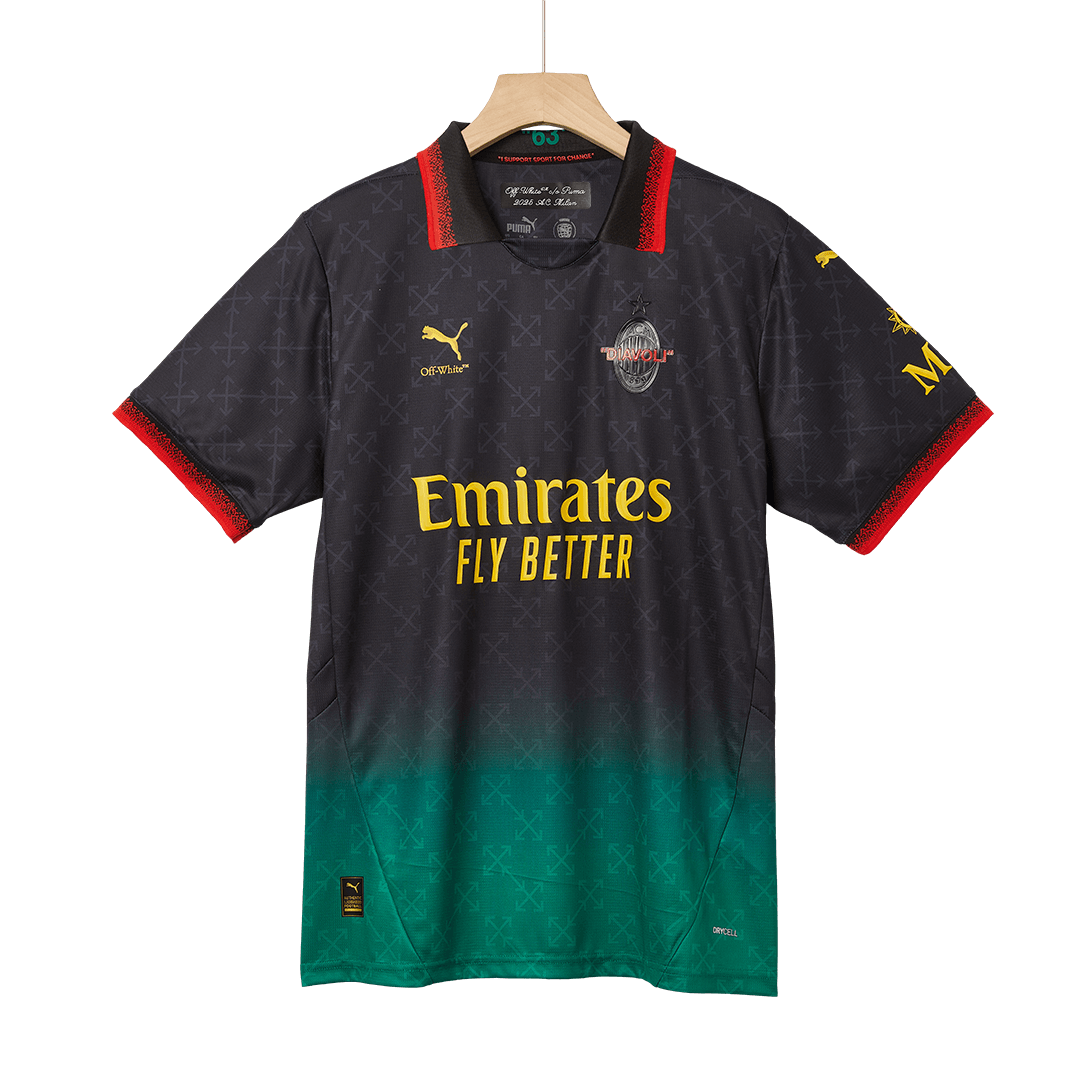 Maglia Replica AC Milan Quarta PULISIC #11 Uomo 2024/25