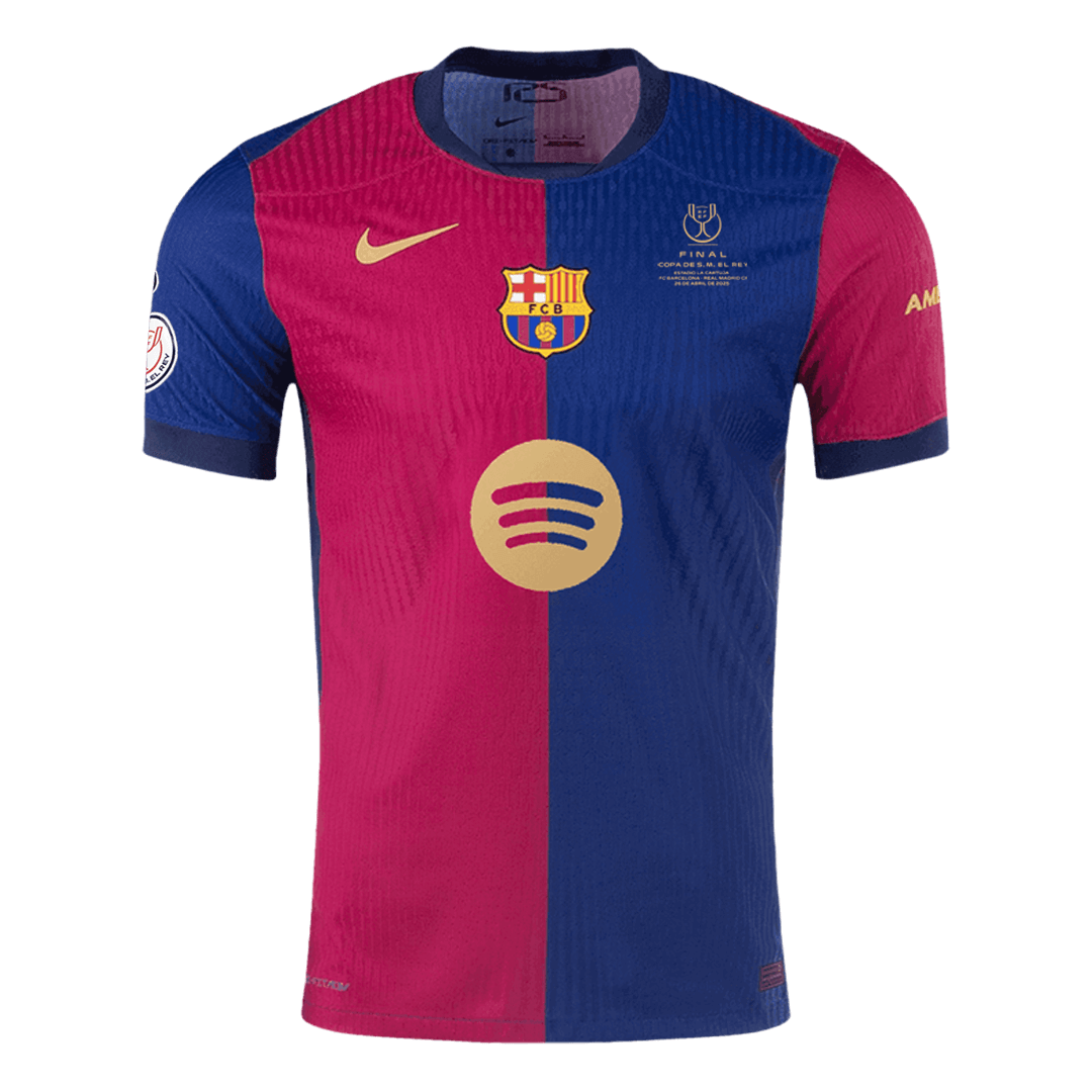 Maglia Gara Barcelona Casa Uomo 2024/25 - Copa del Rey Final