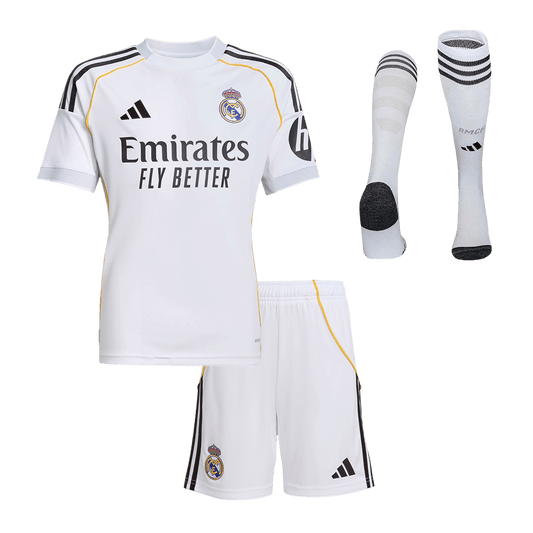 Completo Bambino Real Madrid Casa 2025/26 - 3 Pezzi