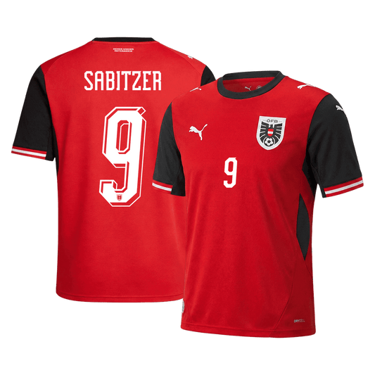 Maglia Replica Austria Casa SABITZER #9 Uomo 2026