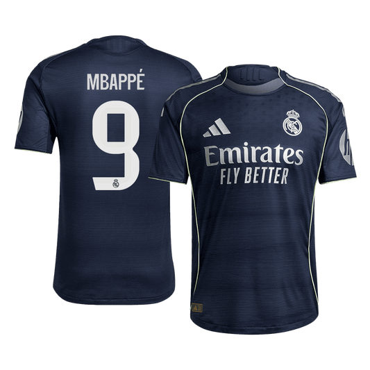Maglia Gara Real Madrid Trasferta MBAPPÉ #9 Uomo 2025/26