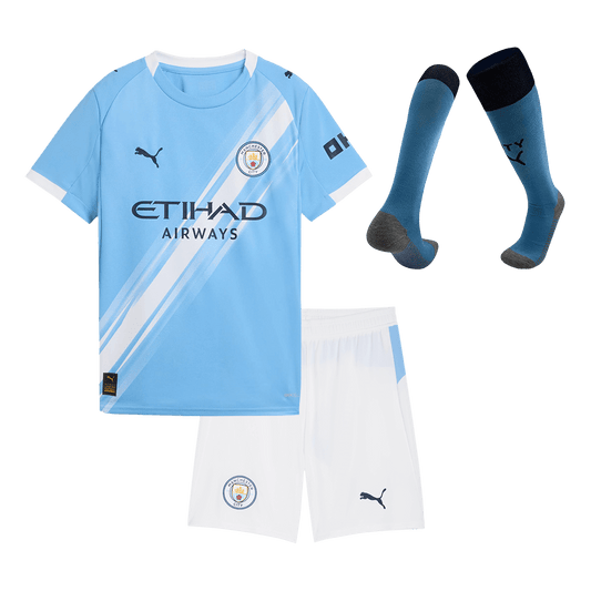 Completo Bambino Manchester City Casa 2025/26 - 3 Pezzi