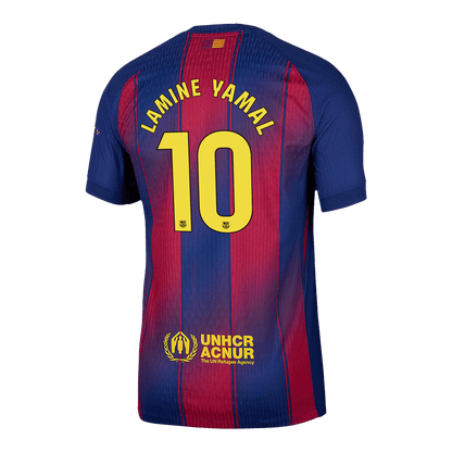 Maglia Gara Barcelona Casa LAMINE YAMAL #10 Uomo 2025/26