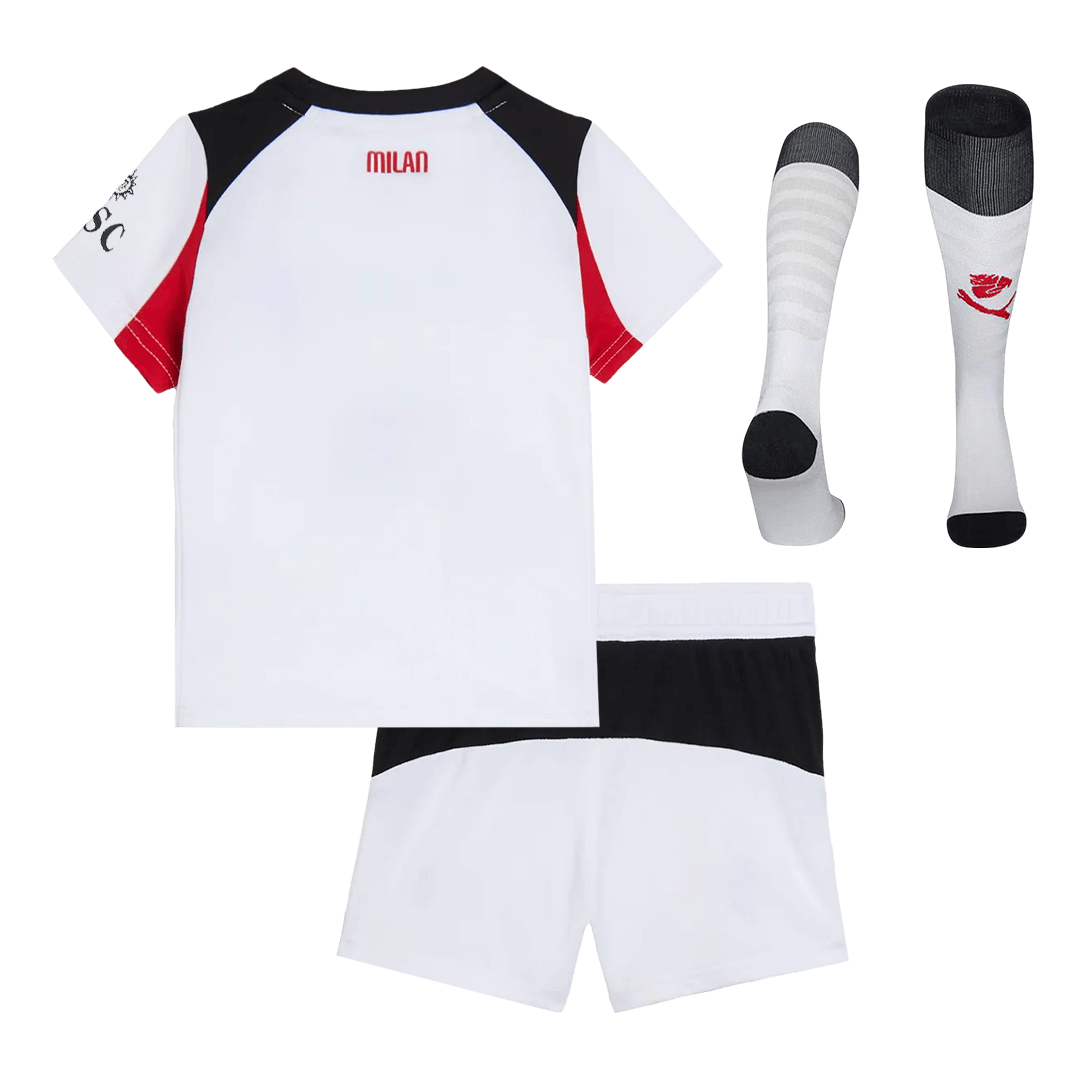 Completo Bambino AC Milan Trasferta 2025/26 - 3 Pezzi