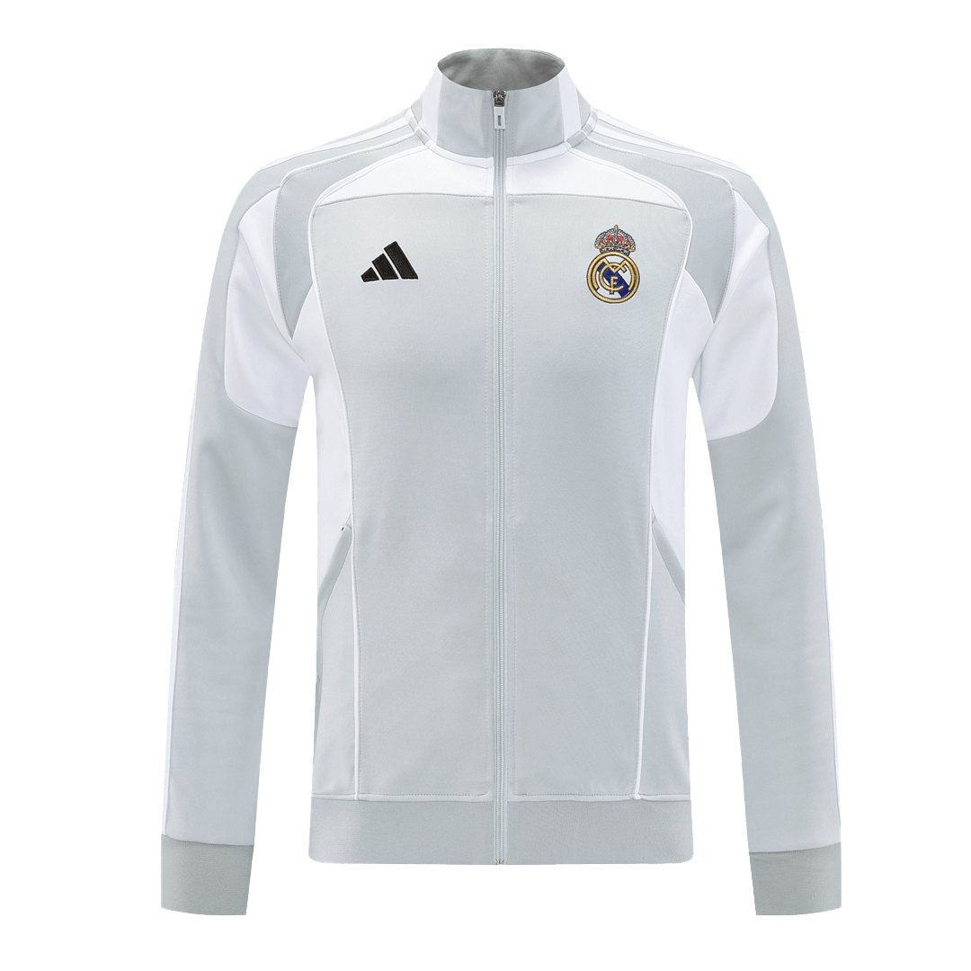 Real Madrid Giacca Allenamento 2025/26 Grigio