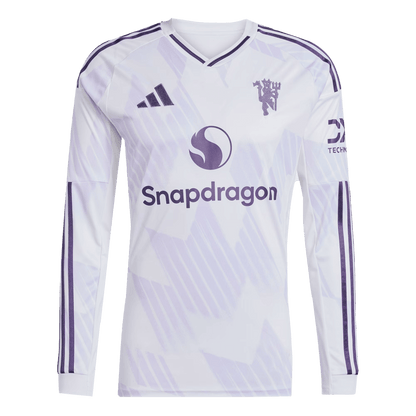 Maglia Replica Manchester United Trasferta Uomo 2025/26 - Manica Lunga