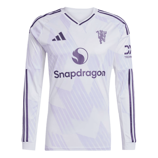 Maglia Replica Manchester United Trasferta Uomo 2025/26 - Manica Lunga