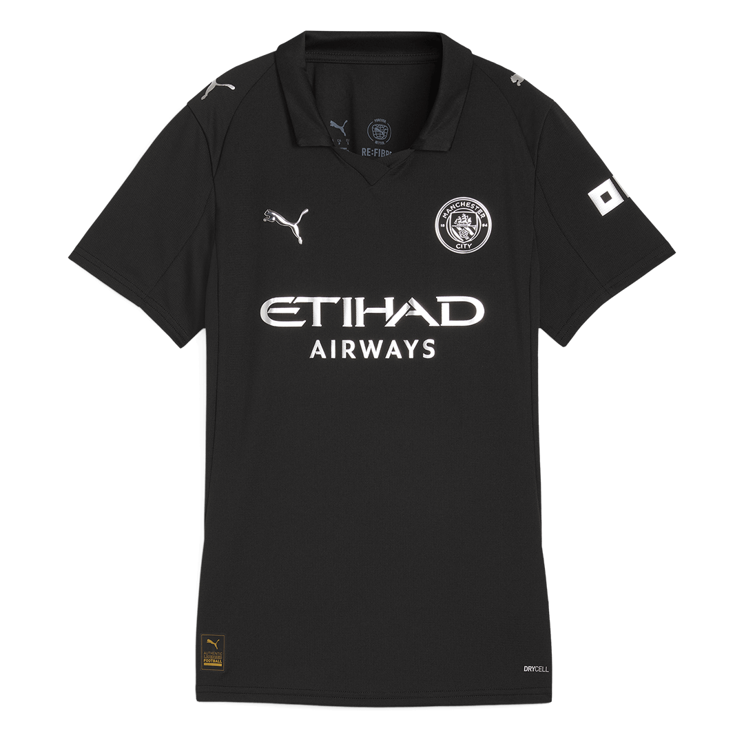 Maglia Replica Manchester City Trasferta Donna 2025/26