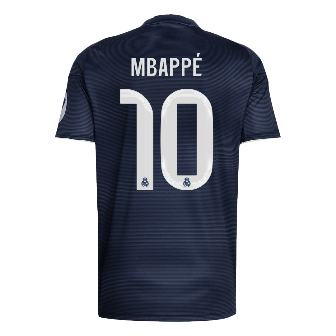 Maglia Replica Real Madrid Trasferta MBAPPÉ #10 Uomo 2025/26