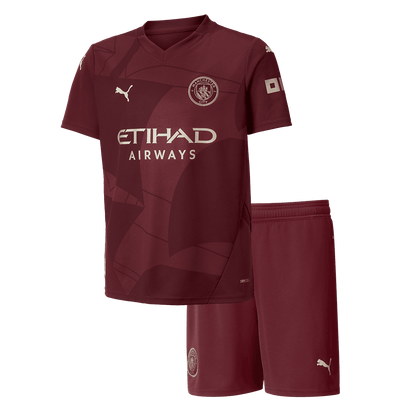 Base Kit Bambino Manchester City Terza 2024/25 - 2 Pezzi