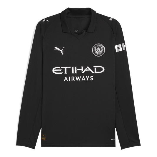 Maglia Replica Manchester City Trasferta Uomo 2025/26 - Manica Lunga