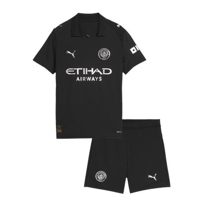 Base Kit Bambino Manchester City Trasferta 2025/26 - 2 Pezzi