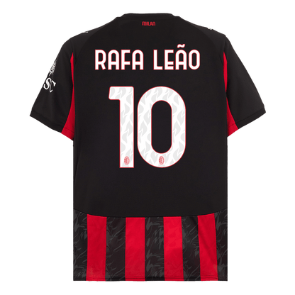 Maglia Replica AC Milan Casa RAFA LEÃO #10 Uomo 2025/26