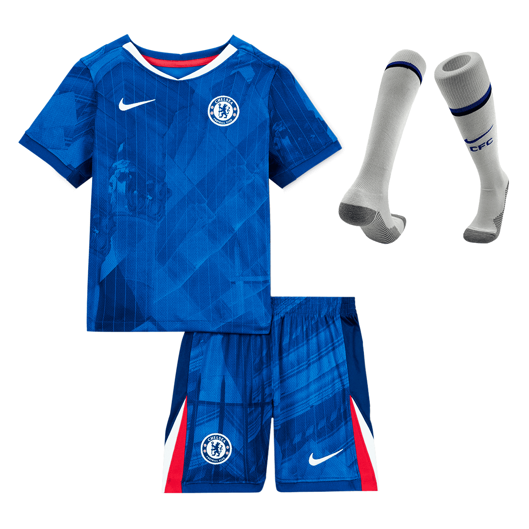 Completo Bambino Chelsea Casa 2025/26 - 3 Pezzi