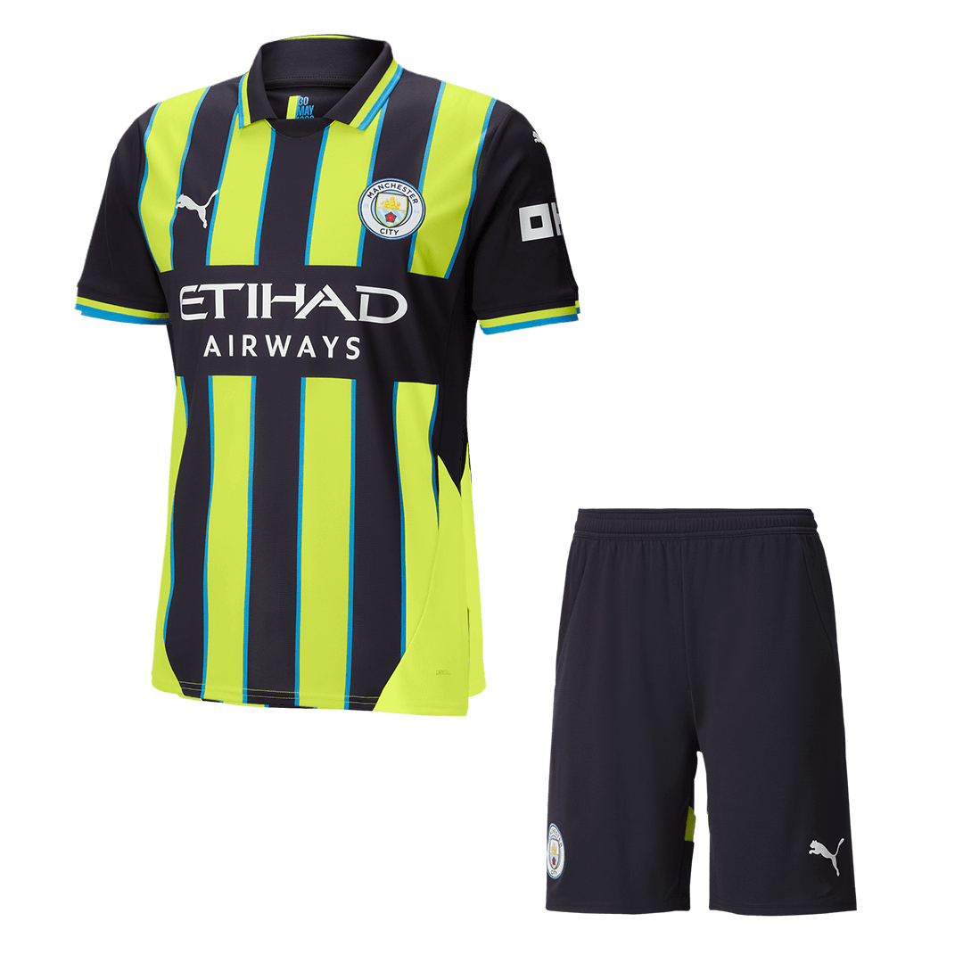 Completo Base Manchester City Trasferta Uomo 2024/25 - 2 Pezzi
