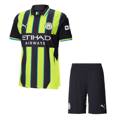 Completo Base Manchester City Trasferta Uomo 2024/25 - 2 Pezzi