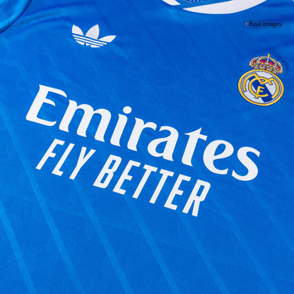Maglia Replica Real Madrid Terza BELLINGHAM #5 Uomo 2025/26
