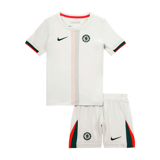 Base Kit Bambino Chelsea Trasferta 2025/26 - 2 Pezzi