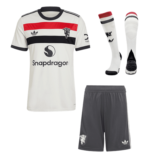 Kit Completo Manchester United Terza Uomo - 3 Pezzi