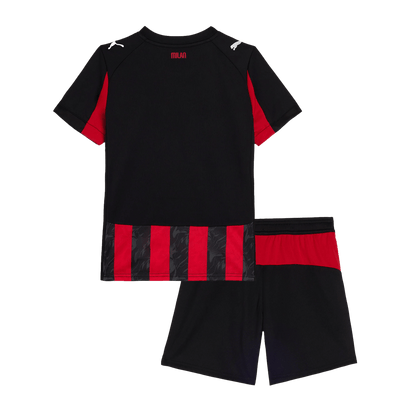 Base Kit Bambino AC Milan Casa 2025/26 - 2 Pezzi