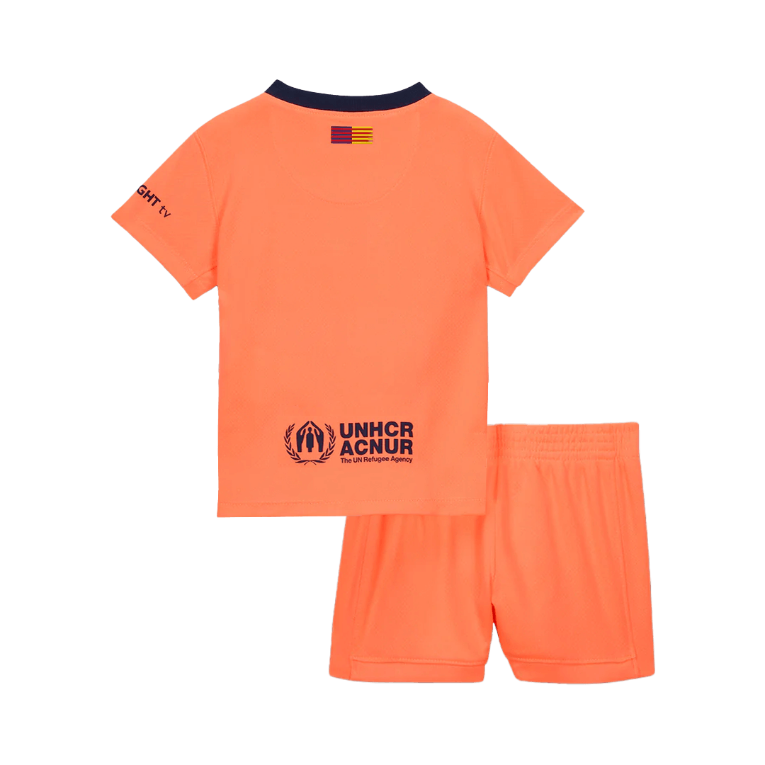 Base Kit Bambino Barcelona Terza 2025/26 - 2 Pezzi