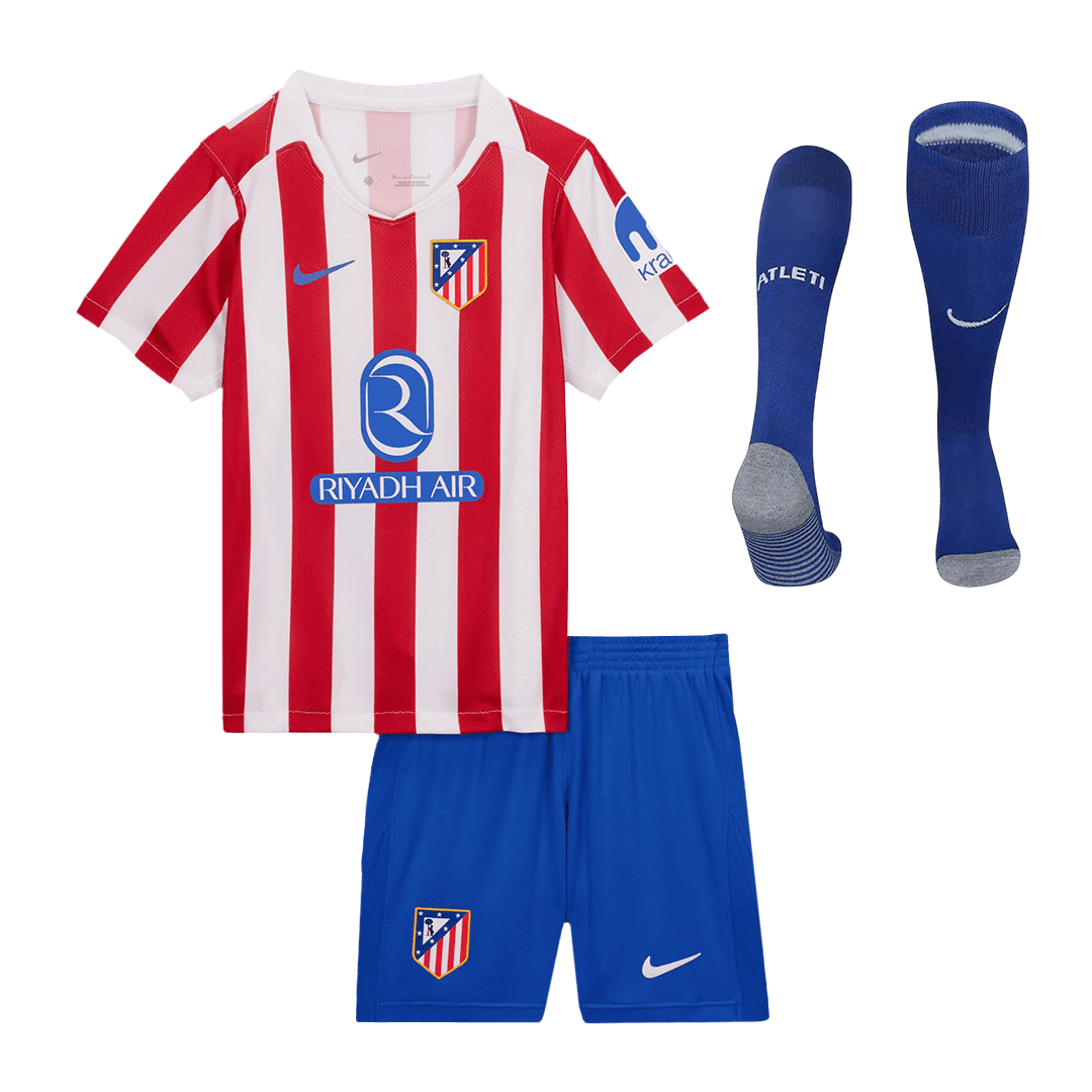 Completo Bambino Atletico Madrid Casa 2025/26 - 3 Pezzi