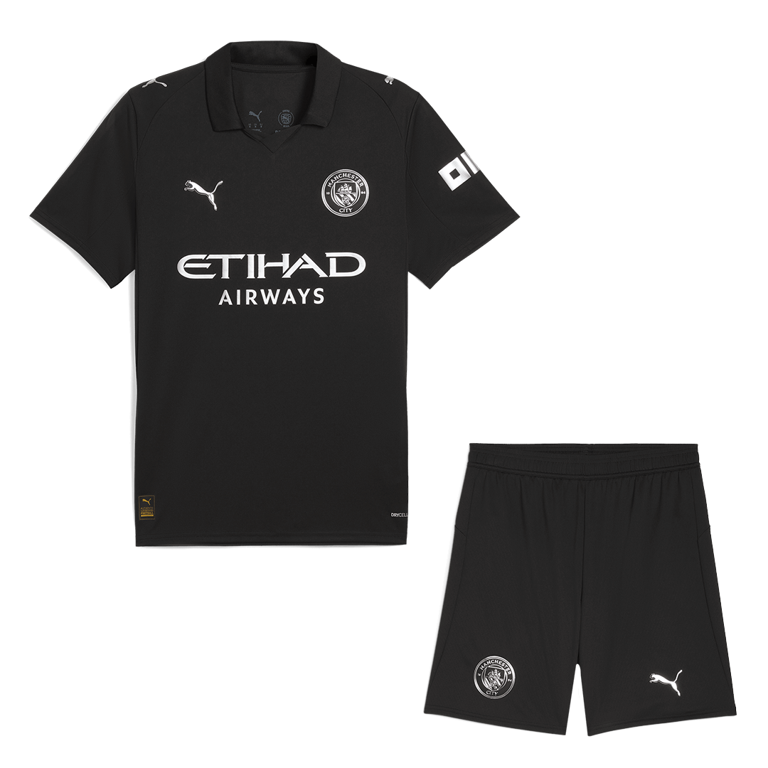Completo Base Manchester City Trasferta Uomo 2025/26 - 2 Pezzi