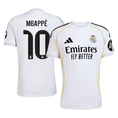 Maglia Replica Real Madrid Casa MBAPPÉ #10 Uomo 2025/26