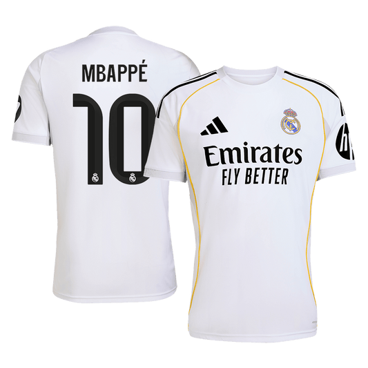 Maglia Replica Real Madrid Casa MBAPPÉ #10 Uomo 2025/26