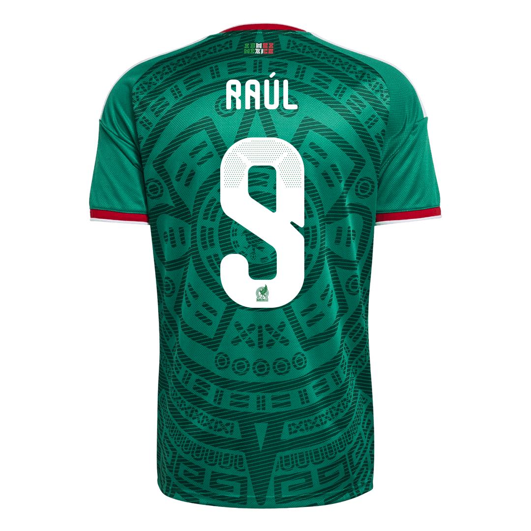 Maglia Replica Messico Casa Raúl #9 Uomo 2026