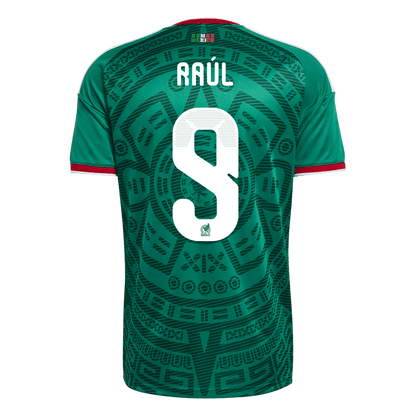 Maglia Replica Messico Casa Raúl #9 Uomo 2026