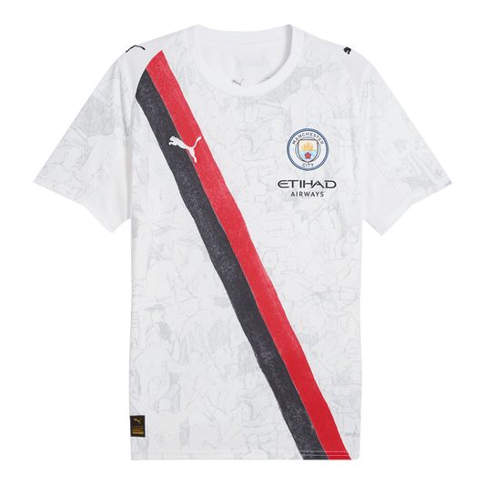 Maglia Replica Manchester City con KidSupe Uomo 2025/26