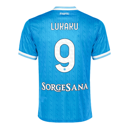 Maglia Replica Napoli Casa LUKAKU #9 Uomo 2025/26