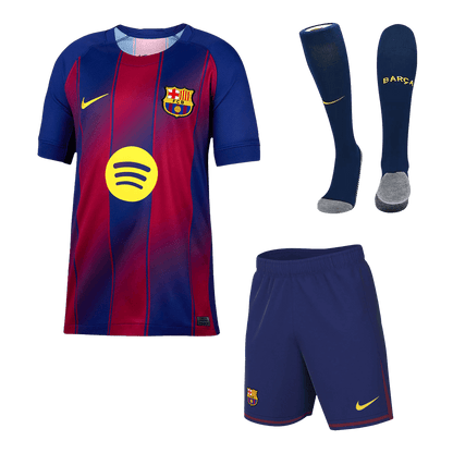 Kit Completo Barcelona Casa Uomo 2025/26 - 3 Pezzi