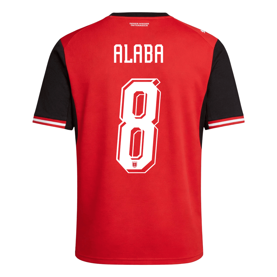 Maglia Replica Austria Casa ALABA #8 Uomo 2026