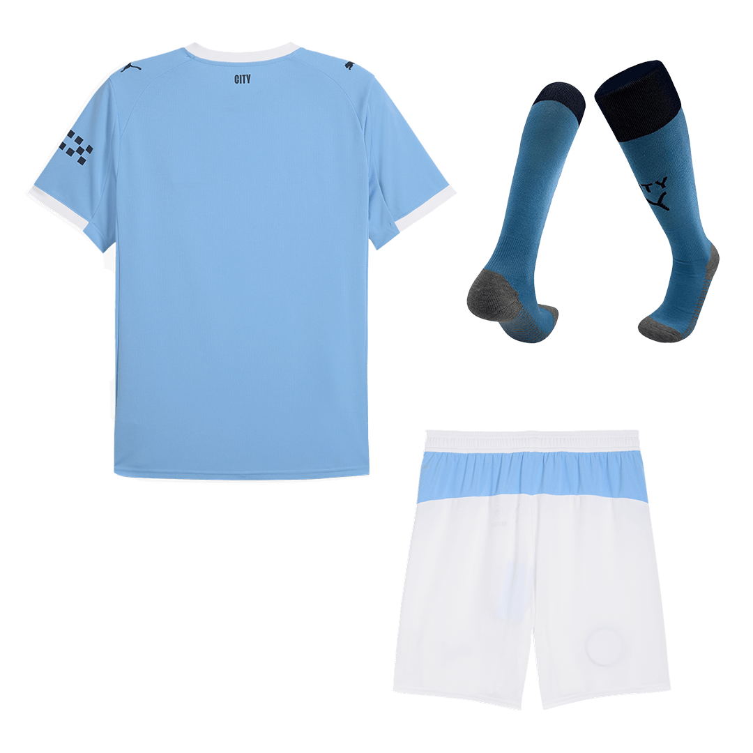 Kit Completo Manchester City Casa Uomo 2025/26 - 3 Pezzi
