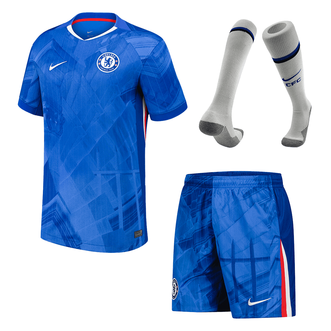 Kit Completo Chelsea Casa Uomo 2025/26 - 3 Pezzi