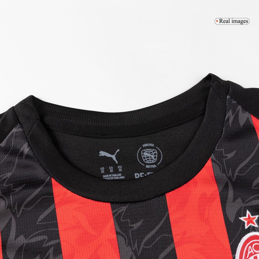 Completo Bambino AC Milan Casa 2025/26 - 3 Pezzi