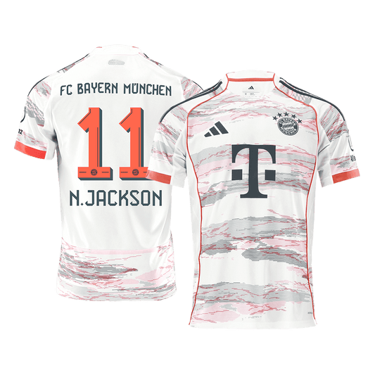 Maglia Replica Bayern Munich Trasferta N.JACKSON #11 Uomo 2025/26