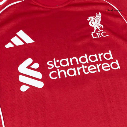 Maglia Gara Liverpool Casa SZOBOSZLAI #8 Uomo 2025/26