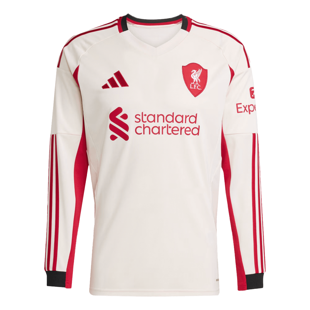 Replica Liverpool Trasferta Uomo 2025/26 - Manica Lunga