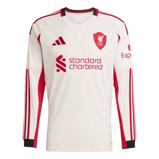 Replica Liverpool Trasferta Uomo 2025/26 - Manica Lunga