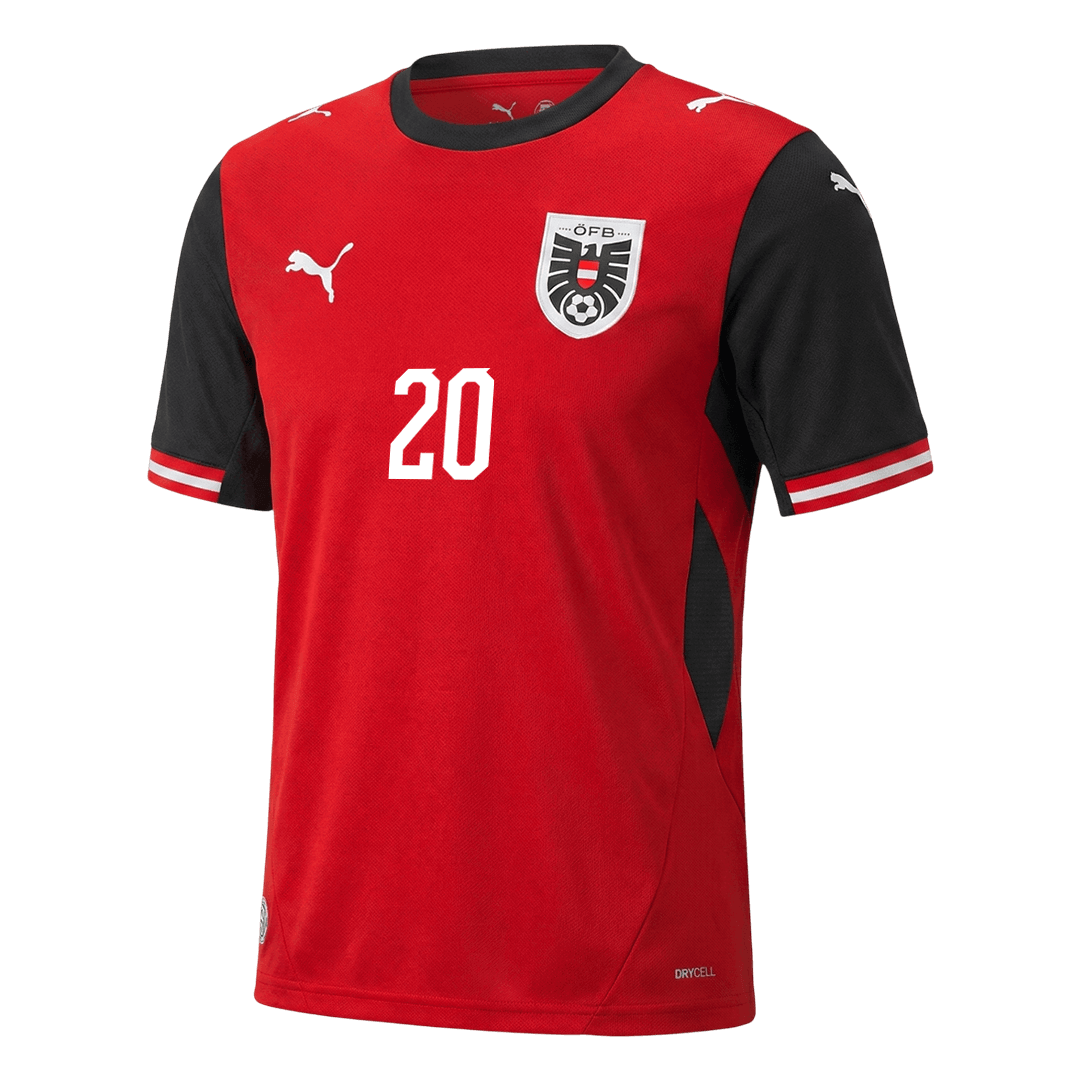 Maglia Replica Austria Casa LAIMER #20 Uomo 2026