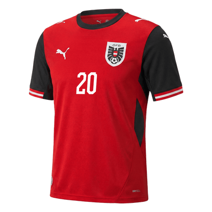 Maglia Replica Austria Casa LAIMER #20 Uomo 2026