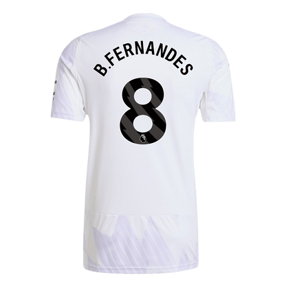 Maglia Replica Manchester United Trasferta B.FERNANDES #8 Uomo 2025/26